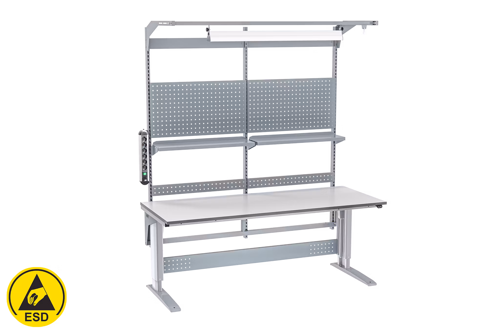 Arbetsbord 2000x800x24 mm ESD, 400-20080-18-800