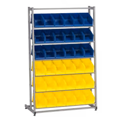 Komplett backställ  inkl 36 plastbackar Mix1,  5-860-0