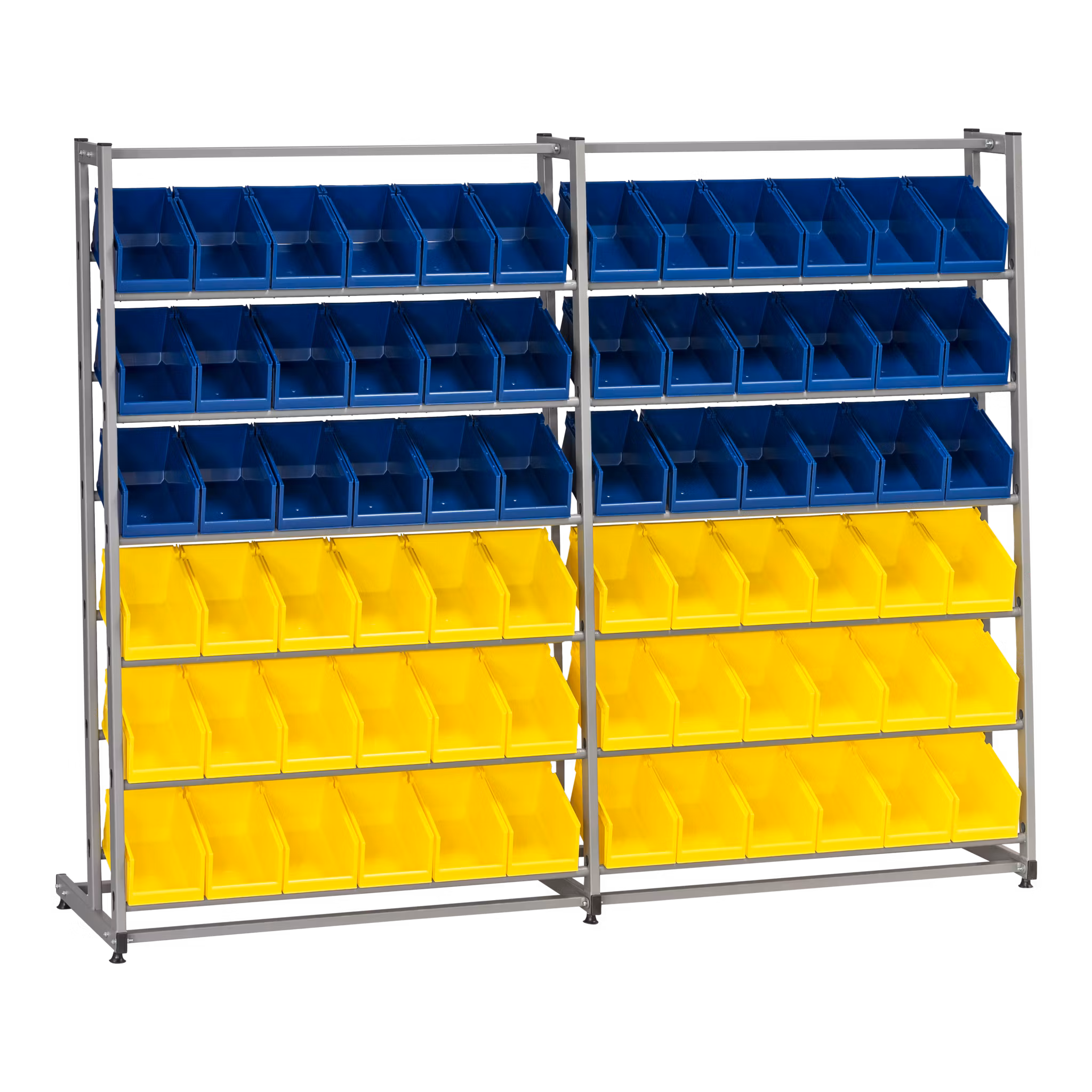 Komplett backställ  inkl 72 plastbackar Mix2, 5-861-0