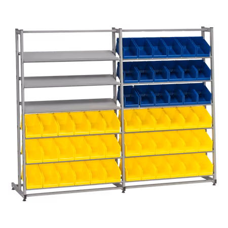 Komplett backställ  inkl 54 plastbackar Mix3, 5-862-0