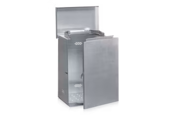 Säckhållare plåt galvaniserad, 2-496-0