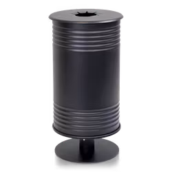 Avfallsbehållare för pant, med fot, svart, 13510-013-196