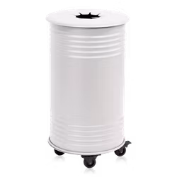 Avfallsbehållare pant, hjul, vit, 13510-016-141