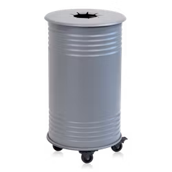 Afallsbehållare pant, hjul, grå, 13510-016-136