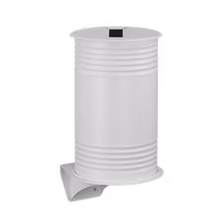 Vit avfallsbehållare för papper, vägg, 13510-008-141