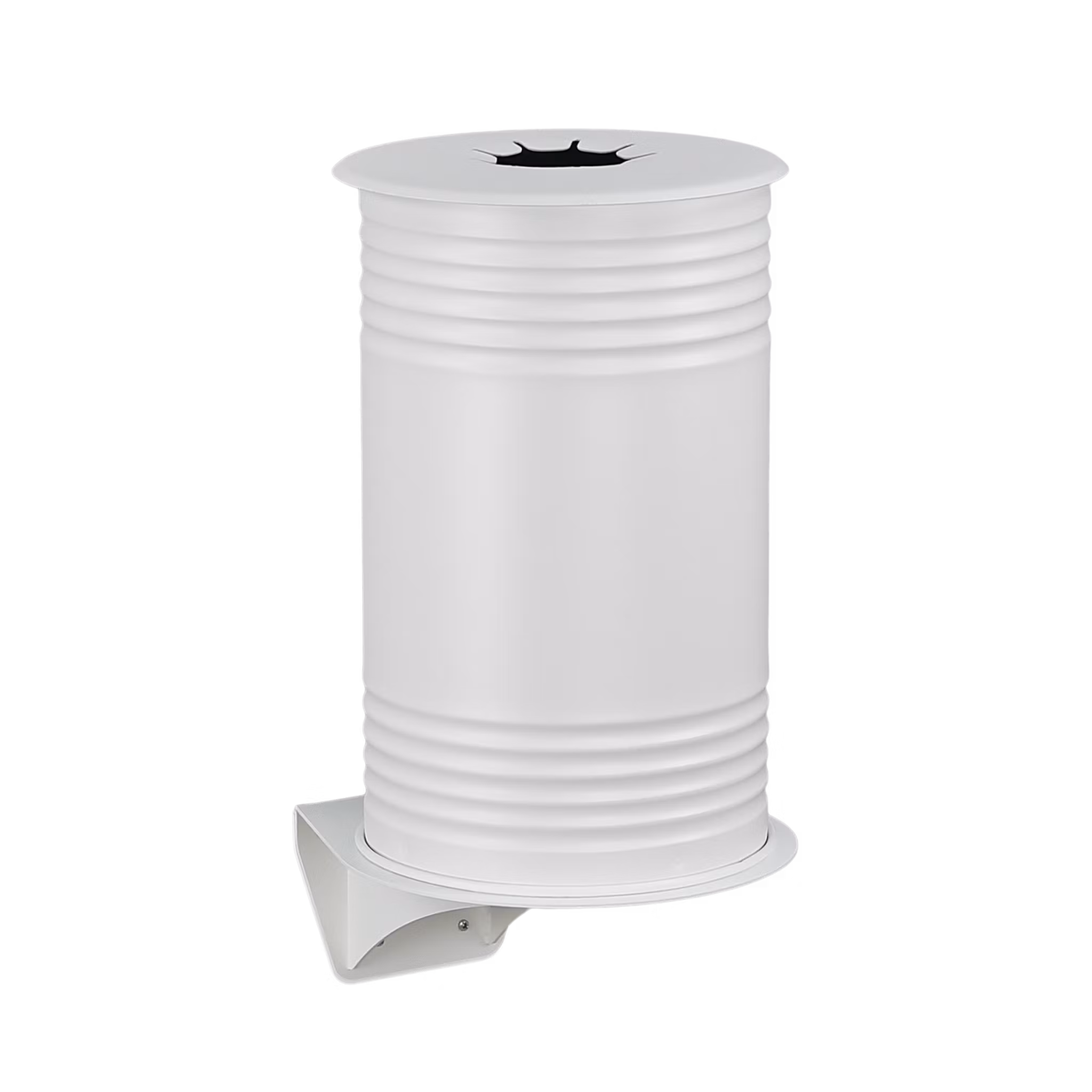 Vit avfallsbehållare för pant, vägg, 13510-007-141