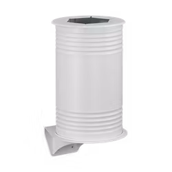 Vit avfallsbehållare brännbart, vägg, 13510-009-141