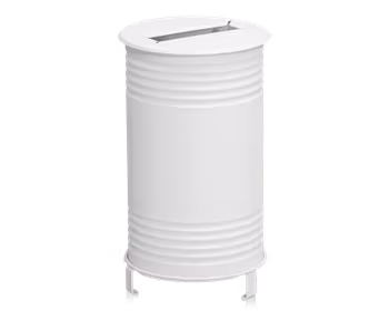 Avfallsbehållare Tin, papper, vit, 13510-004-141