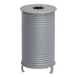 Avfallsbehållare Tin, pant, grå, 13510-003-136