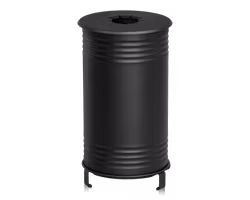 Avfallsbehållare Tin, pant, svart, 13510-003-196