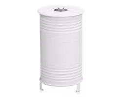 Avfallsbehållare Tin, pant, vit, 113510-003-141