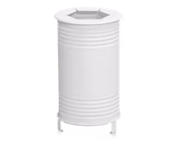 Avfallsbehållare Tin, brännbart, vit, 13510-005-141