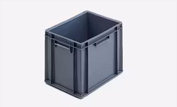 Plastlåda 400x300x319mm, 30 liter