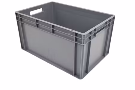 Plastlåda 600x400x320mm, 60 liter