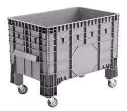 Pallbox med länkhjul, 1040x640x670mm, 285 Liter