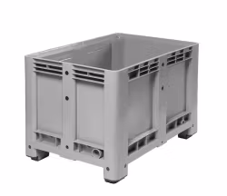 Pallbox med fötter 1200x800x760mm, 470 Liter