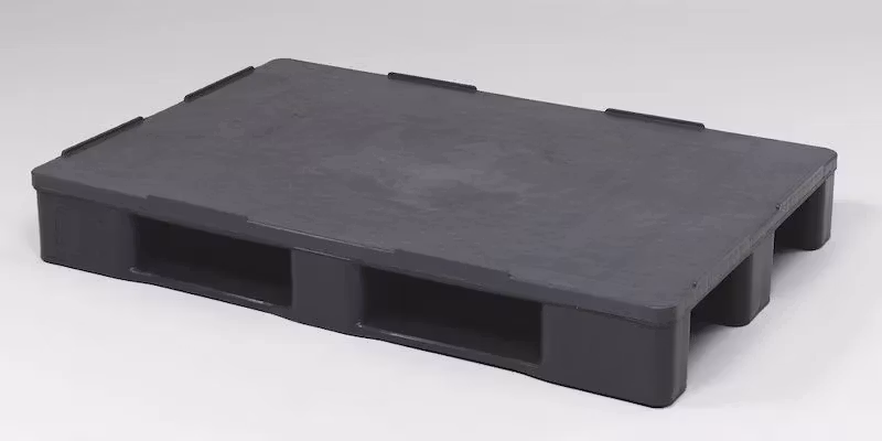 Hygienpall 1200x800x160 mm, återvunnet material