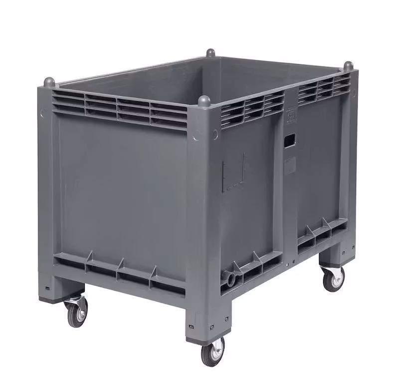 Pallbox med hjul 1200x800x885mm, 540 Liter