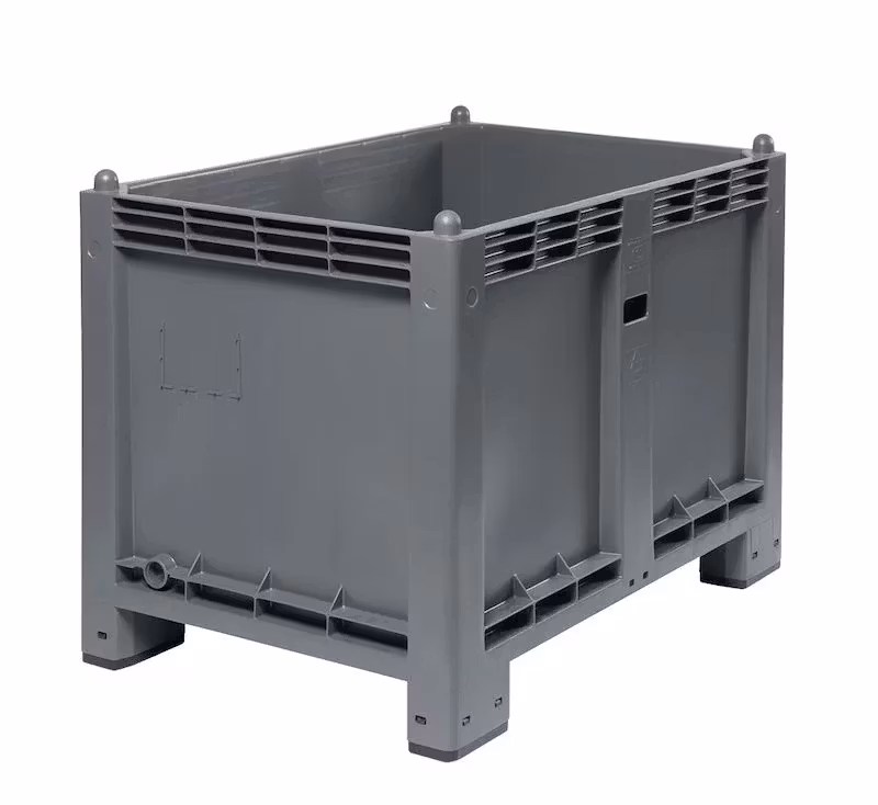 Pallbox med fötter 1200x800x885mm, 540 Liter