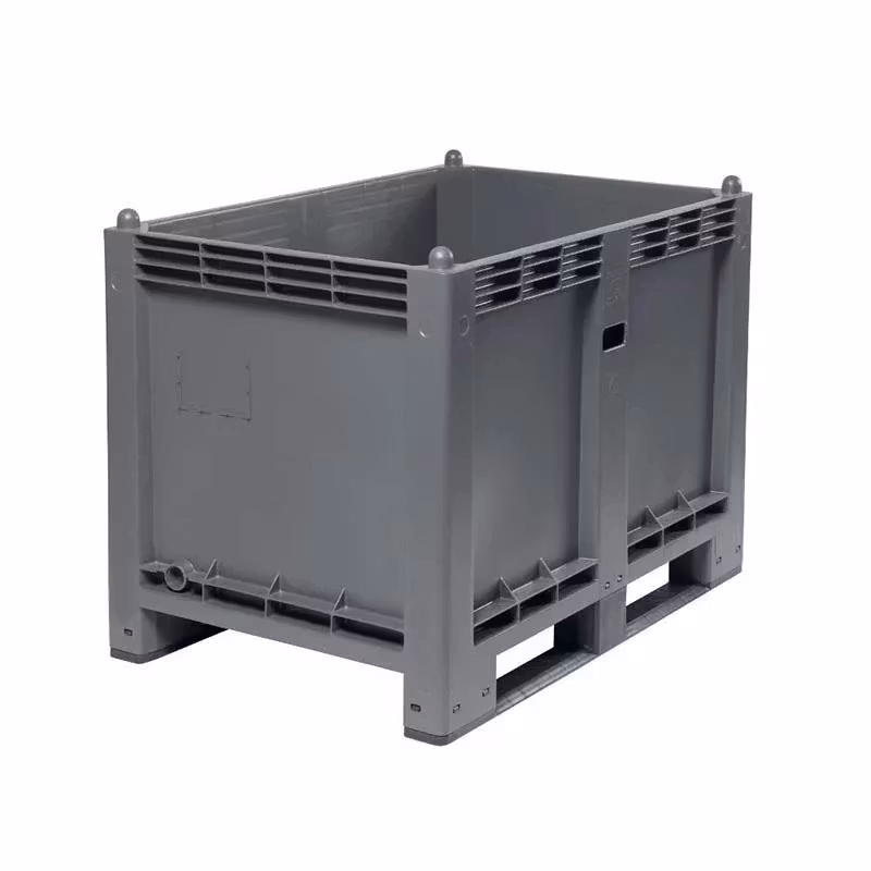 Pallbox med medar 1200x800x885mm, 540 Liter