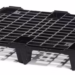 Halvpall i plast 800x600 mm, max 350 kg