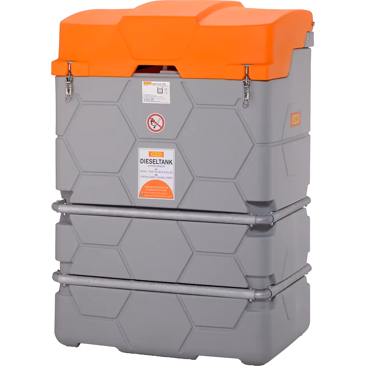 CEMO Dieseltank Cube Basic 1000 liter, 10294