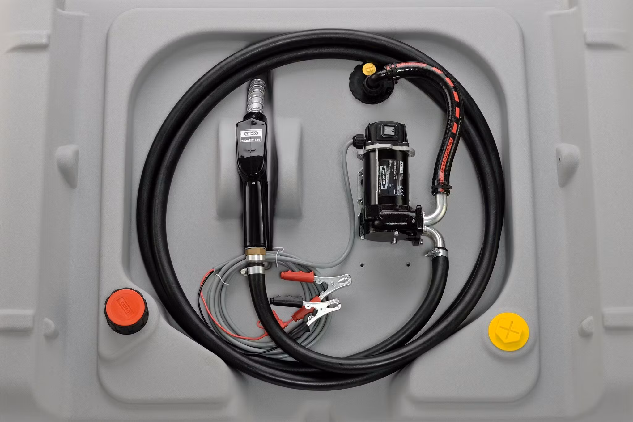 CEMO Dieseltank 440 Liter 12 volts pump, 10988