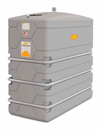 CEMO CUBE Slimline Oljetank / Dieseltank 2000 liter, 11664
