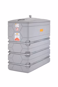 CEMO Oljetank / Dieseltank 2000 liter – CUBE Slimline, 11664