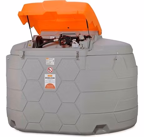 CEMO Stationär dieseltank 5000 Liter Cube Basic, 11078