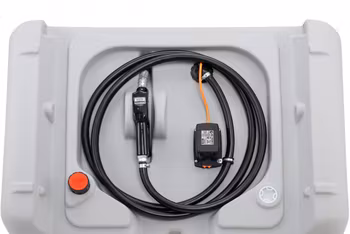 CEMO Dieseltank 210 Liter med 18 volt batteri, 11627