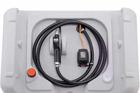CEMO Dieseltank 210 Liter med 18 volt batteri, 11627