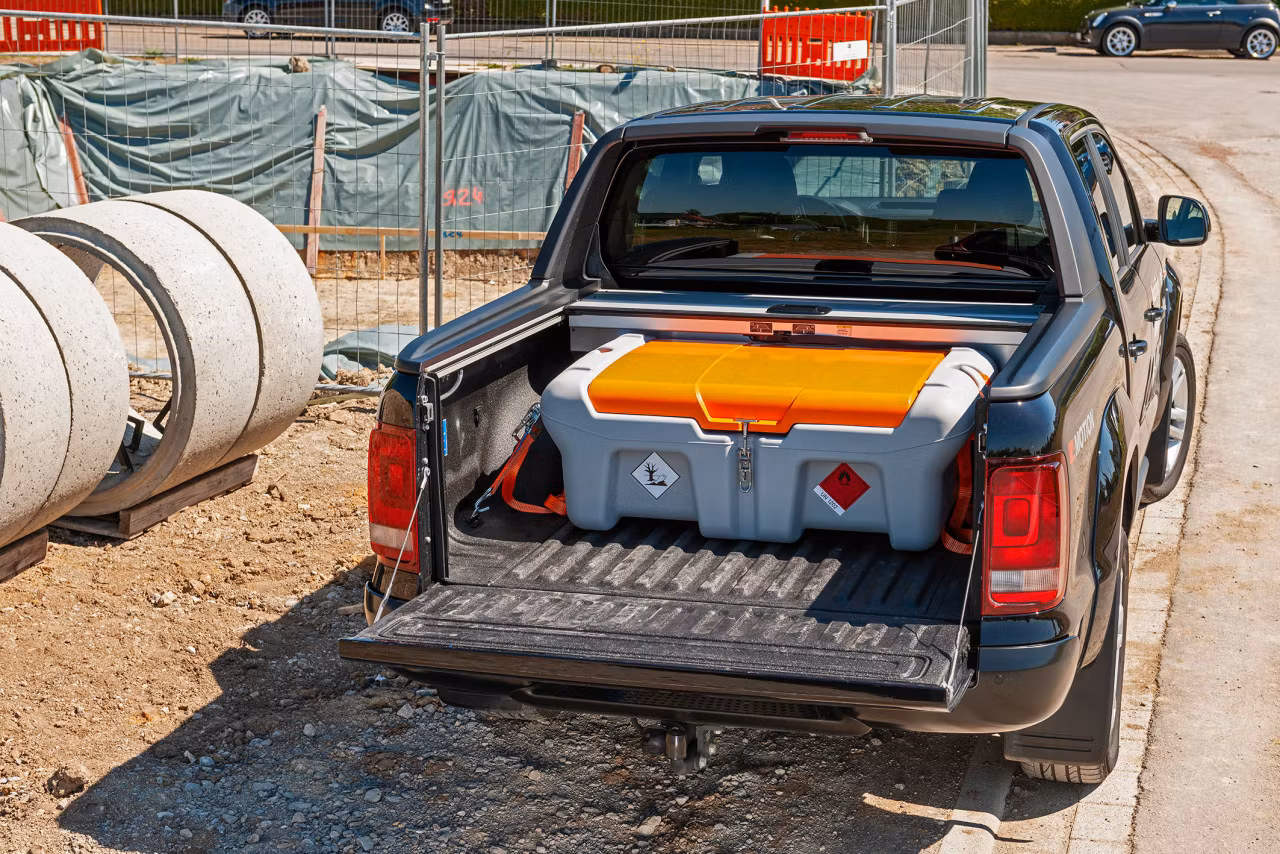 CEMO Dieseltank 210 Liter med 18 volt batteri, 11627