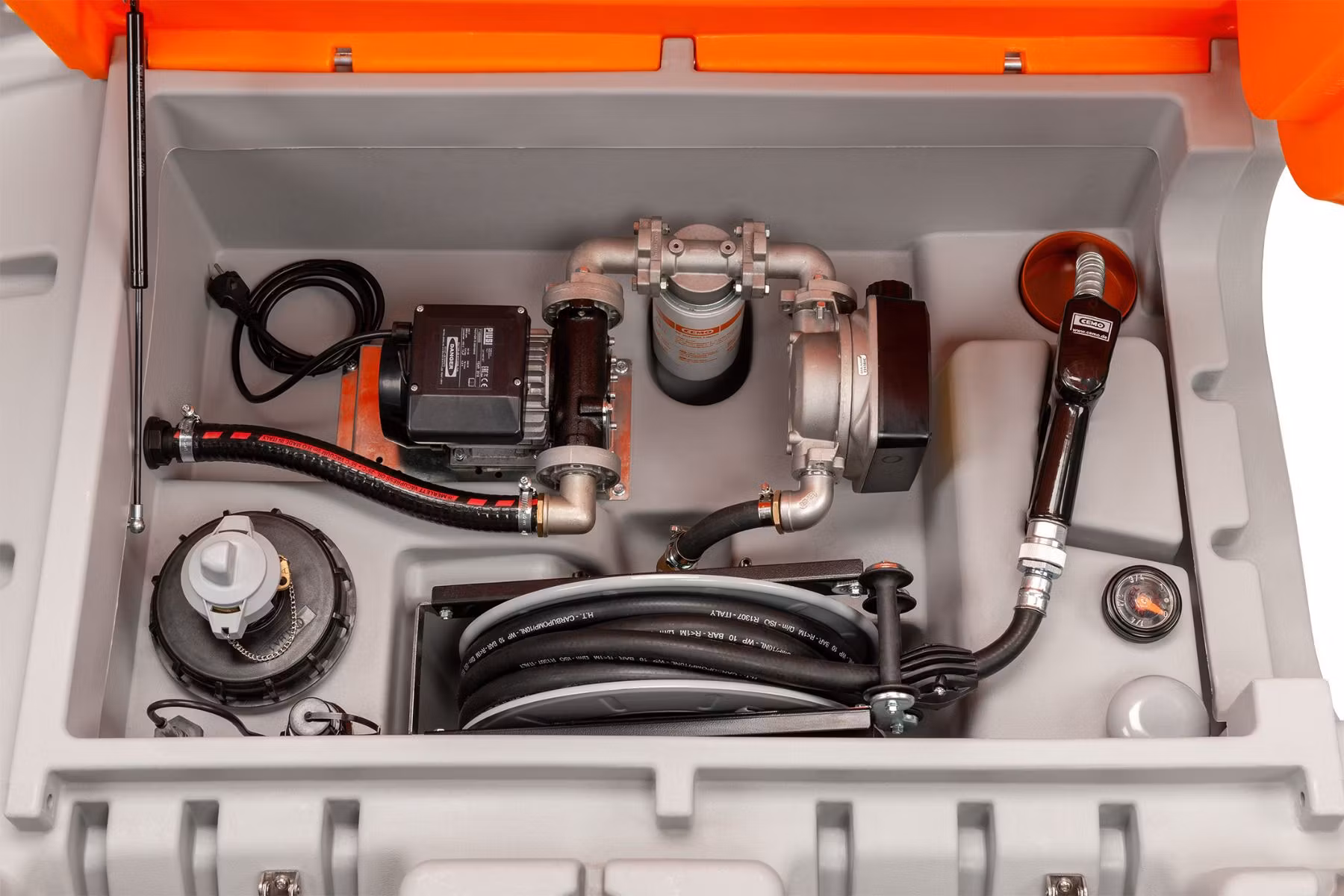 CEMO Dieseltank 980 liter – Cube Premium