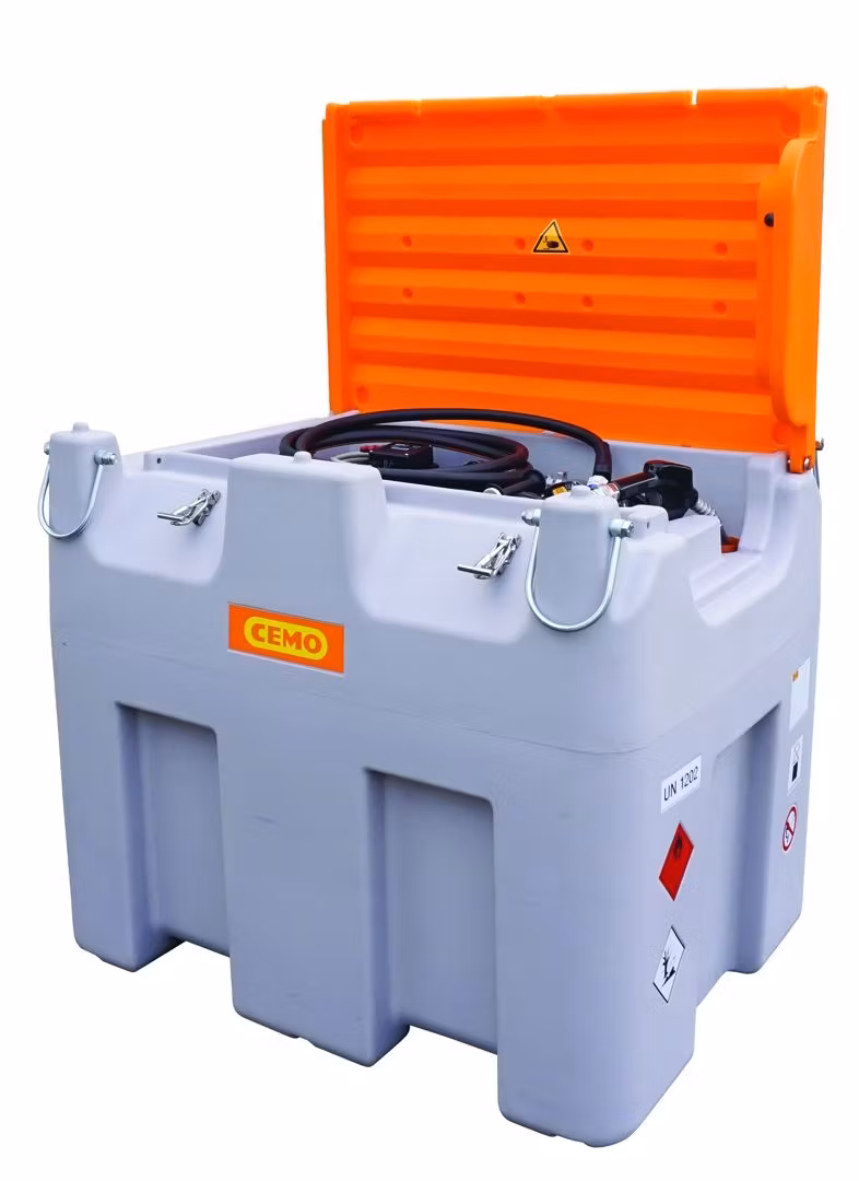 CEMO Dieseltank med Adblue 850/100 liter – ADR, 230 V, 10829