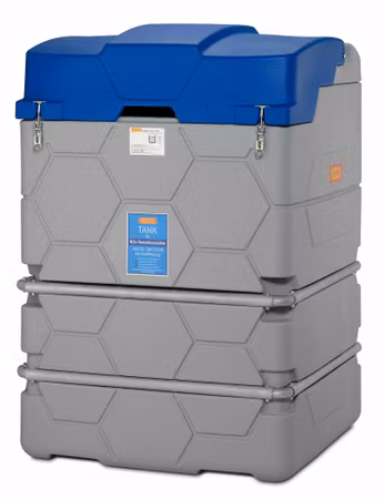 CEMO AdBlue tank 1500 liter CUBE Premium med flödesmätare och lock, 10305
