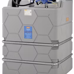 CEMO AdBlue tank CUBE 1500 L Premium inomhus med flödesmätare, 10434