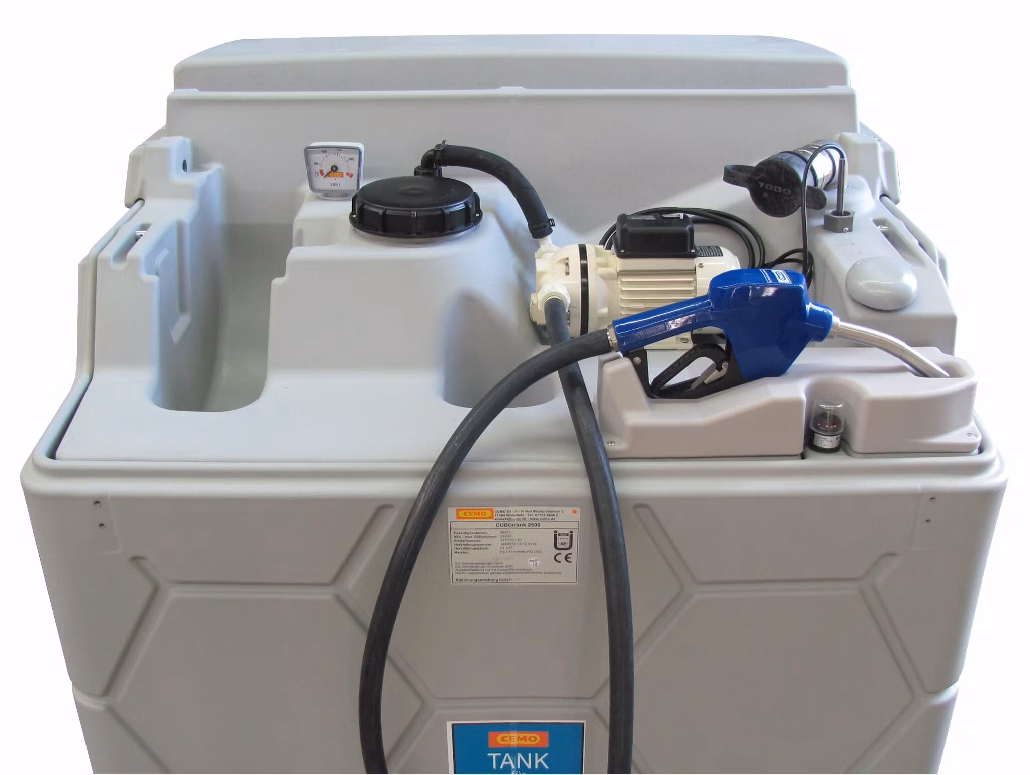 CEMO Adbluetank 2500 Liter Cemo Cube Basic, 10302