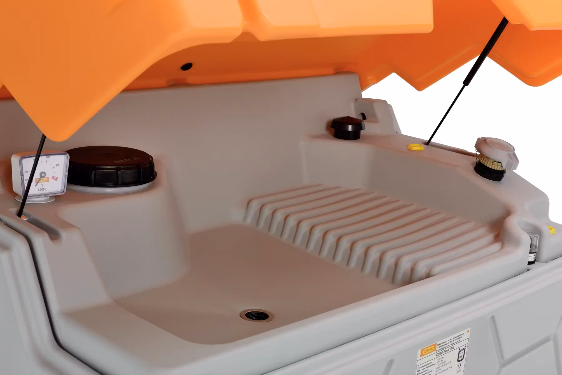 CEMO Spilloljetank Cube 1000 liter, 10480