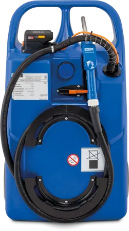CEMO AdBluetank 100 liter (med 18 volt batteri och laddare CAS), 11600