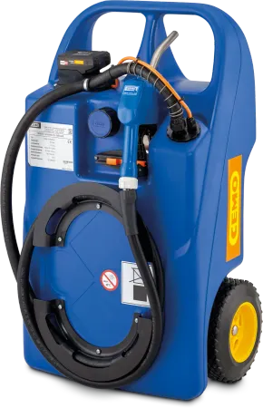 CEMO AdBluetank 100 liter (med 18 volt batteri och laddare CAS), 11600