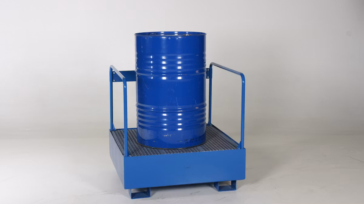 Fatpall Stående – Skyddsräcke, 1 fat