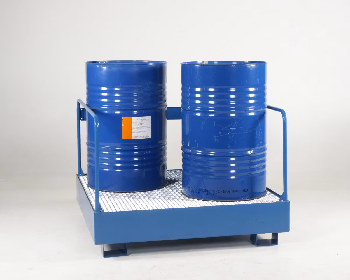 Fatpall Stående - Skyddsräcke, 4 fat