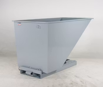 Tippcontainer 1600 liter, grå
