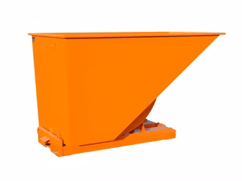 Tippcontainer 1600 liter, orange