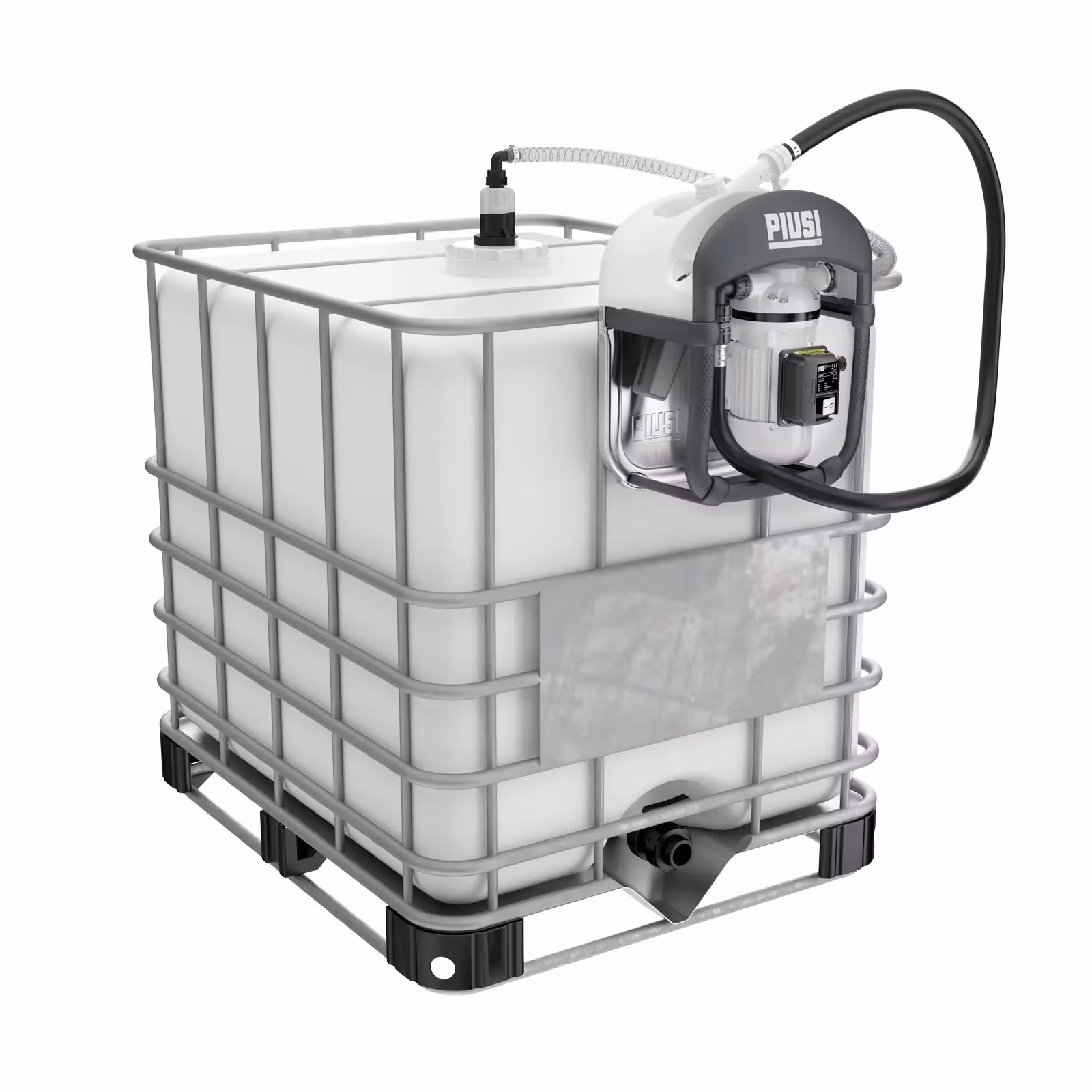 Komplett paket med AdBlue IBC 1000 liter inklusive pump 230V