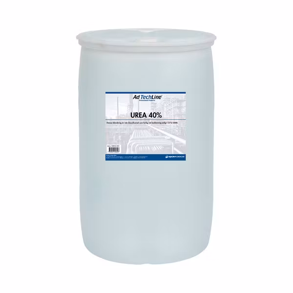 Urea 40 %  fat 210 liter – AUS 40 för marina SCR-system nolbox