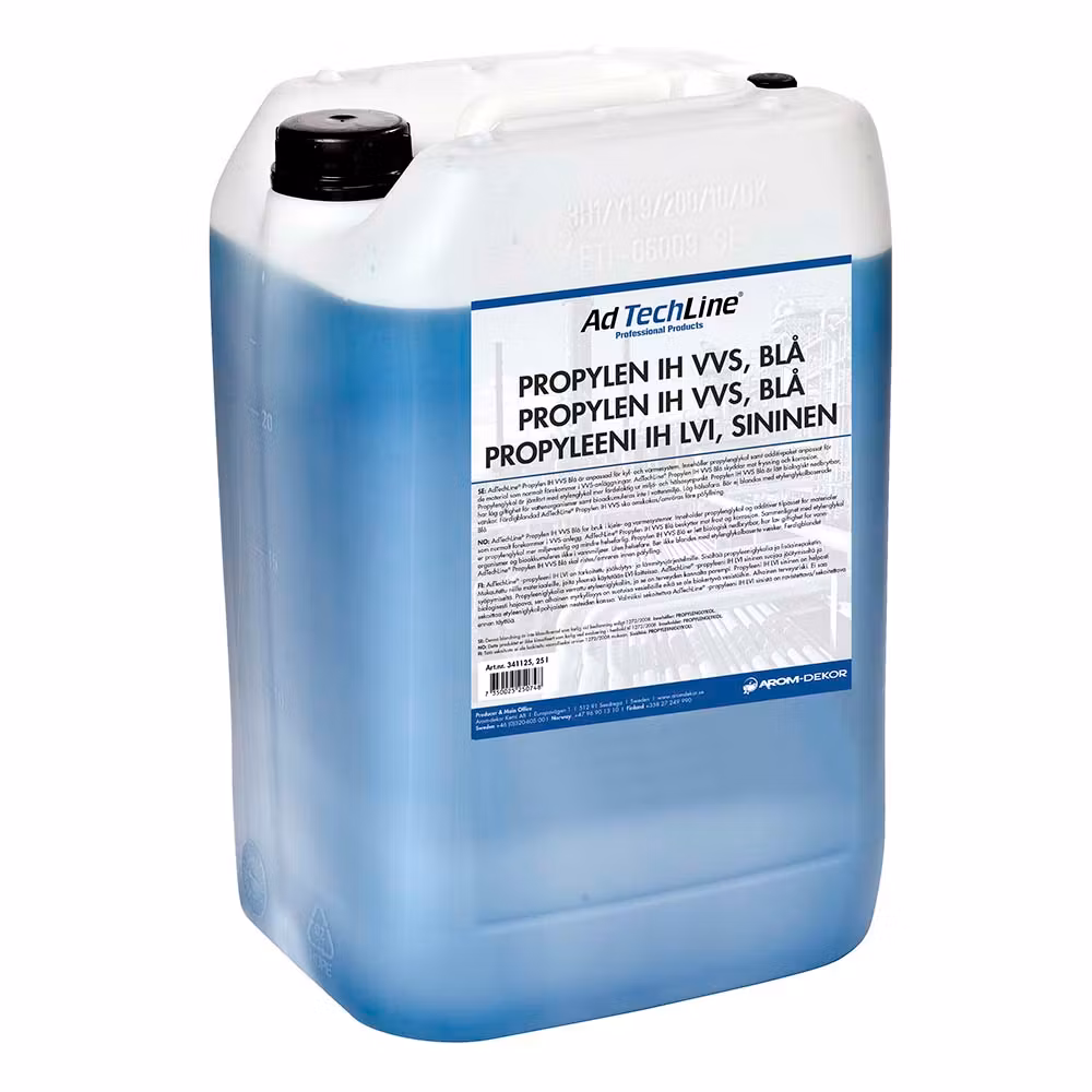 Glykol Propylen IH VVS 25 liter www.nolbox.se