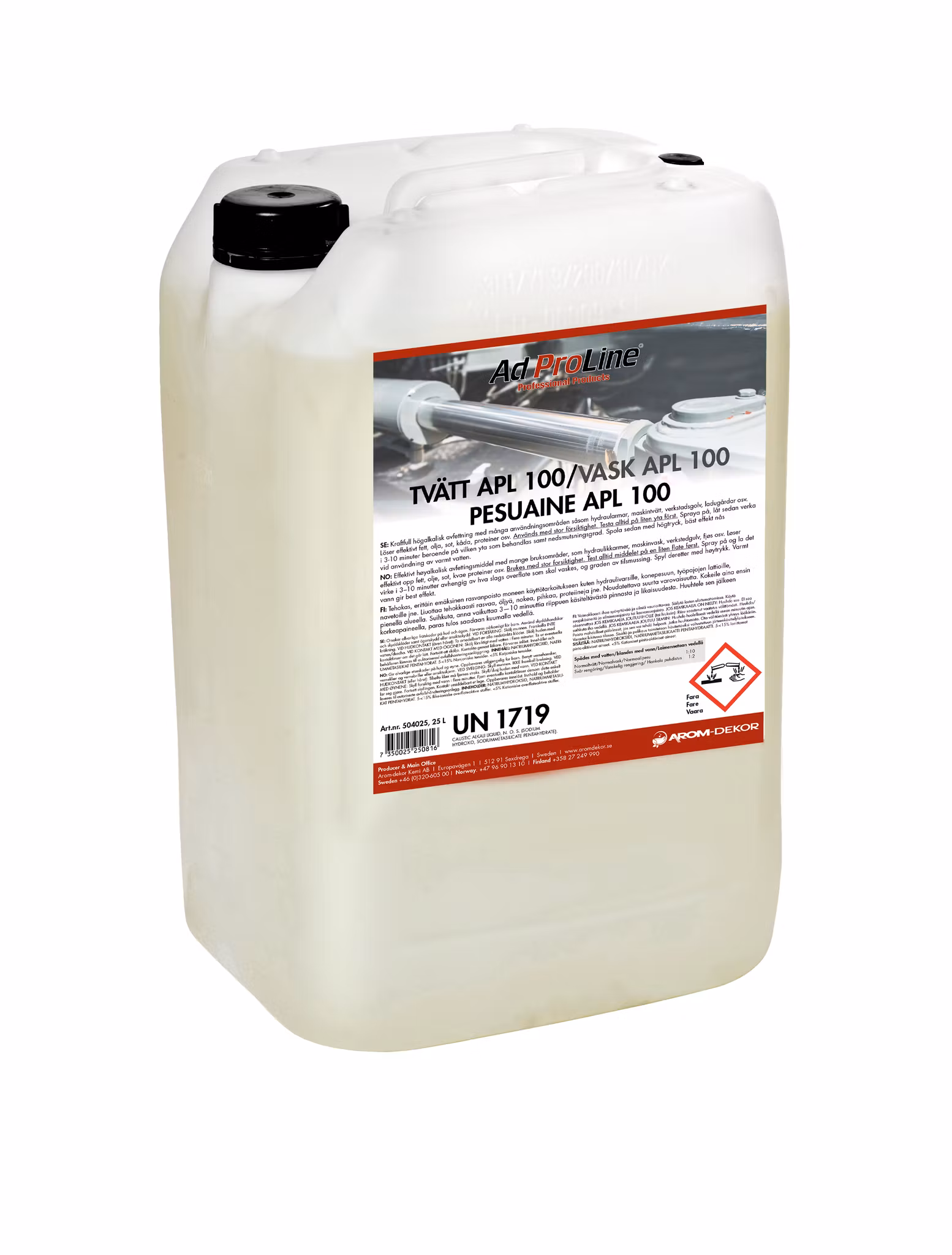 Alkalisk avfettning APL 100
