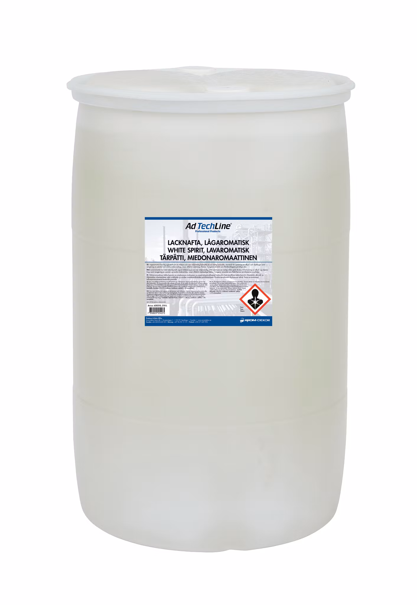 Lacknafta fat 210 liter